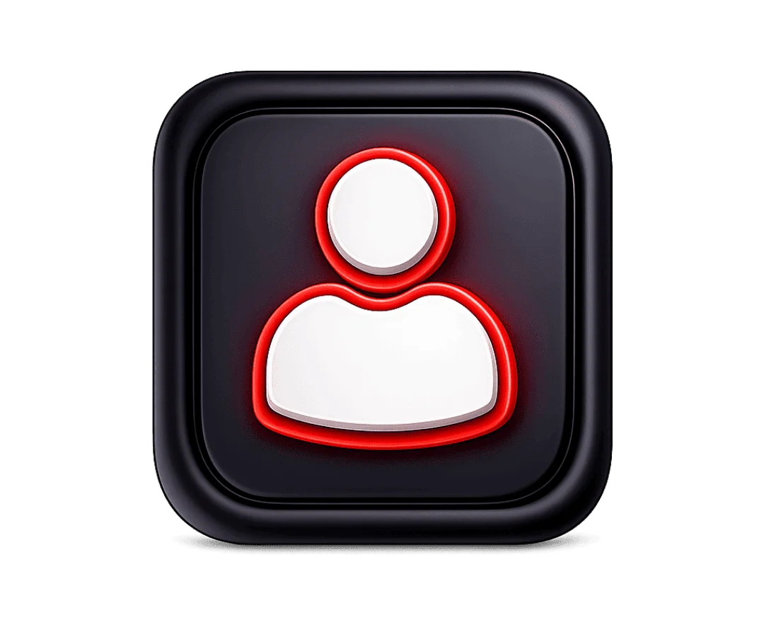Abonnés YouTube de Ma boutique, illustration de comptes avec icônes de réseaux sociaux et compteurs d'abonnés.