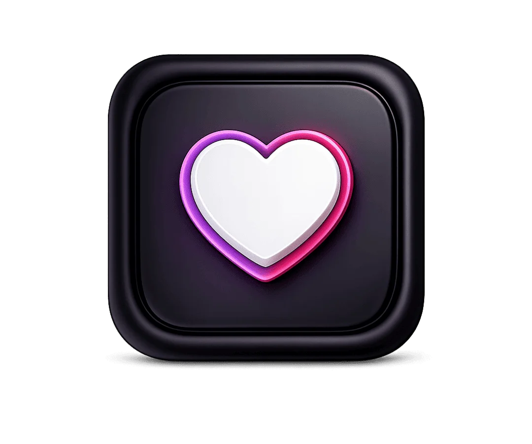 Icônes de likes Instagram de Ma boutique, représentation graphique de 10 mentions j’aime sur fond blanc.